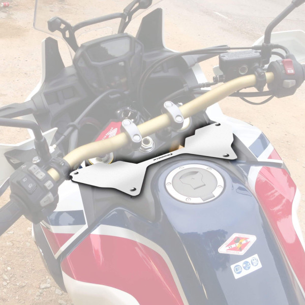 Pyramid Plastics Pyramid wind deflector | white | honda crf 1000 l africa twin 2015>2019